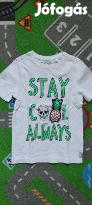 C&A fiú rövid ujjú póló 122/128