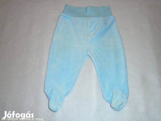 C&A kék talpas nadrág 3-6 hó (méret 68)