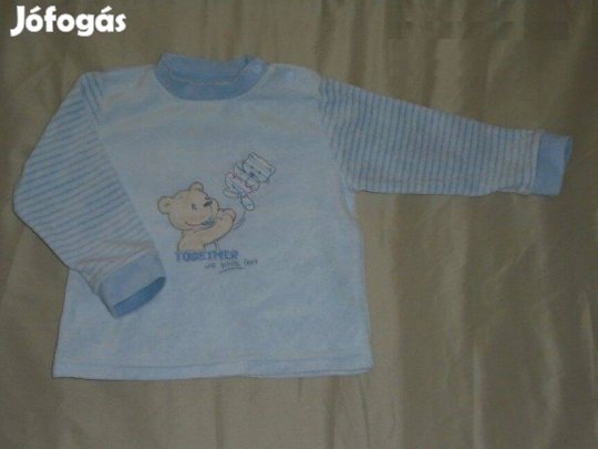 C&A maci mintás hosszú ujjú felső 2 évesre (méret 92)