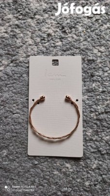 C&A-s arany színű fém bizsu karkötő