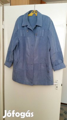 C&A világoskék divatos átmeneti kabát 46-os, új