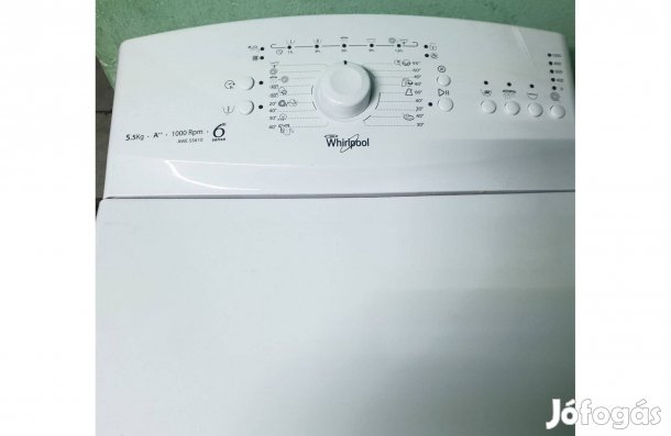 C Felültöltös Whirlpool aut mosógép garanciával eladó.Győr