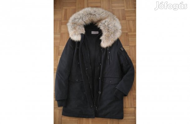 C.K. szőrmés férfi télikabát L - méret