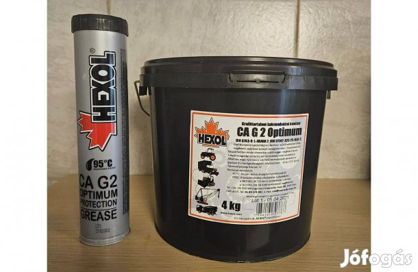 Ca G2 kalcium bázisú grafitos kenőzsír különböző kiszerelésben