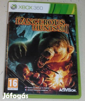 Cabelas Dangerous Hunts 2011 (vadászos) Gyári Xbox 360 Játék akár félá