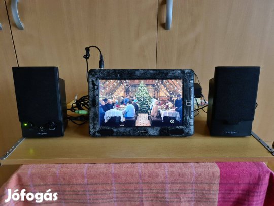 Cabletech 9" lcd tv player One Mindig tv rádió vevő problémás t