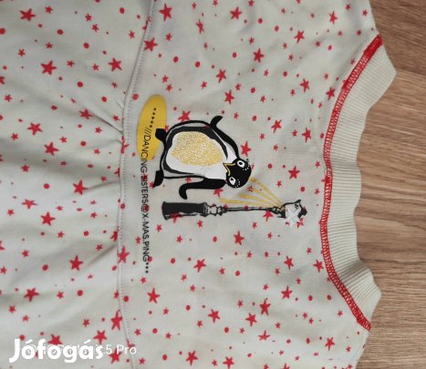 Calida Xs-S pamut női pizsama hálóing pólóruha