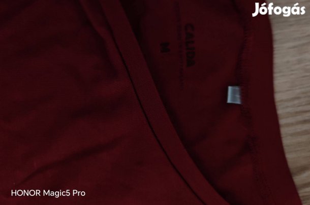 Calida vékony rugalmas női pizsi felső M