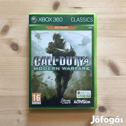 Call of Duty 4 Modern Warfare xbox 360 játék