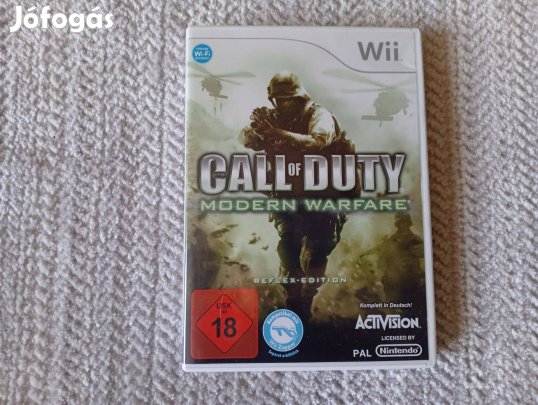 Call of Duty Modern Warfare eredeti Nintendo Wii játék