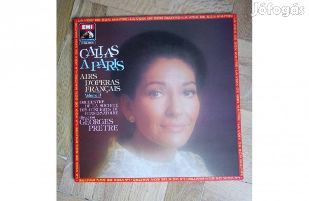 Callas a Paris LP eladó!