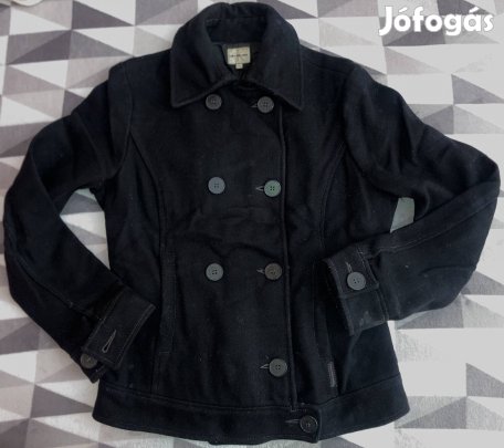 Calvin Klein Jeans M csinos eredeti női rövid gombos szövet kabát