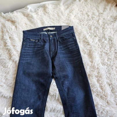 Calvin Klein Slim Stright Dark férfi farmer új