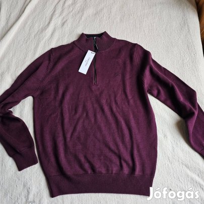 Calvin Klein férfi golf pulcsi új cimkés eredeti L-es méret