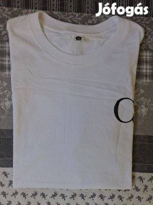 Calvin Klein férfi rövid ujjú kék póló 100% pamut