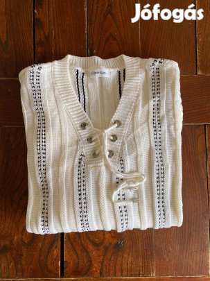 Calvin Klein női kötött pulóver, L-es