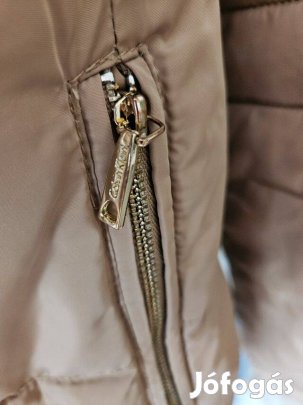 Calvin Klein szőrme díszes kapucnis női vízálló téli kabát