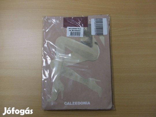 Calzedonia harisnya 4 méret bordó