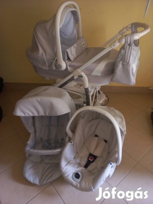 Cam bézs babakocsi 3:1