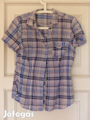 Camaieu kék kockás ing