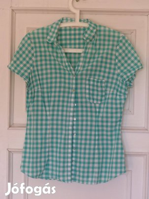 Camaieu zöld kockás ing