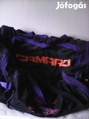 Camaro nagy méretű utazó táska bővíthető sok cipzáros