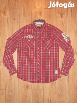 Camp David kockás hosszú ujjú ing (L-es)