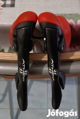 Campagnolo Athena karbon fékváltókar szett. 2x11