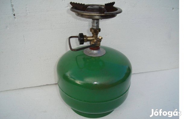 Campingfőző palackal