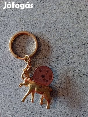 Canada kulcstartó érmével