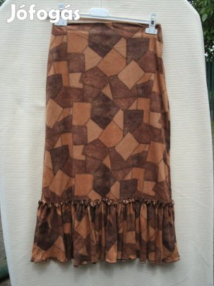 Canda Új 36-os oldalán cipzáros szoknya Derék:72 cm,