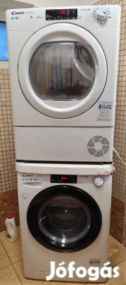 Candy 10 kg mosógép + Candy 9 kg szárítógép