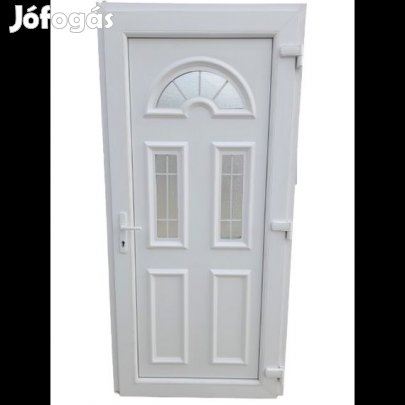 Candy -FL- Műanyag Bejárati Ajtó /  100x210 / Fehér