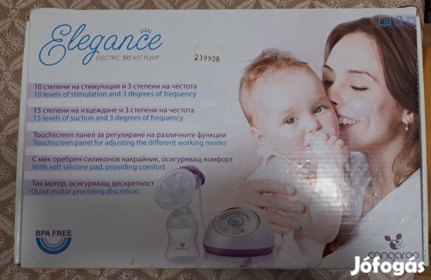 Cangaroo Elegance elektromos mellszívó