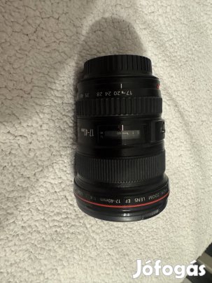Canon 17-40 4/L ef újszerű hibátlan állapot 