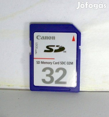 Canon 32 MB memóriakártya. SDC-32M Tesztelt !!