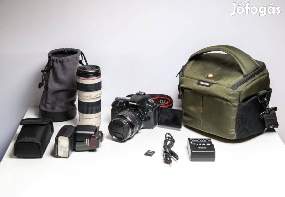 Canon 60D újszerű fotós szett