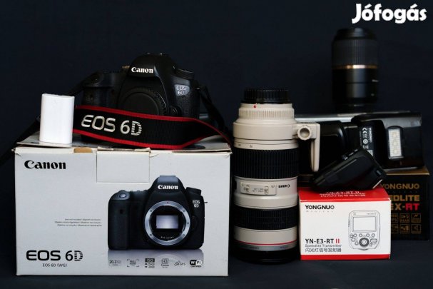 Canon 6D + komplett fotós felszerelés
