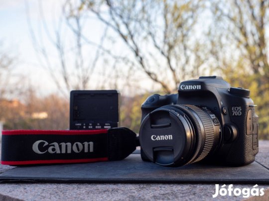 Canon 70D + 18-55mm Is STM (hibás)
