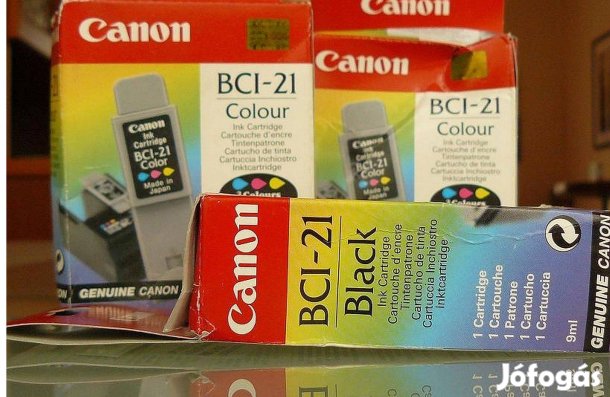 Canon BCI-21 , BCI21 , Canon BCI 21 , BCI21B tintapatron = 999.-Ft