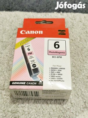 Canon BCI-6PM eredeti fotómagenta nyomtatópatron tintapatron tinta