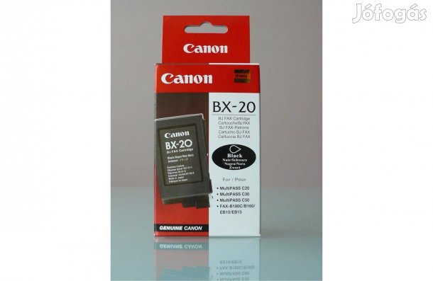 Canon BX20 tintapatron eredeti; Canon BX-20 fax patron = 6.499.-Ft