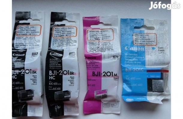 Canon Bji-201 eredeti tintapatron , Bji201 nyomtatópatron = 2.500-Ft