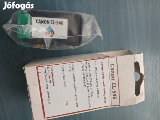 Canon CL-546 színes tintapatron.