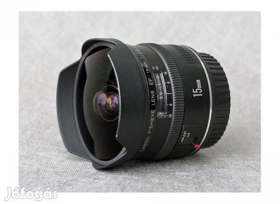 Canon EF 15 2.8 Fisheye objektív | 6 hó magyar garancia!
