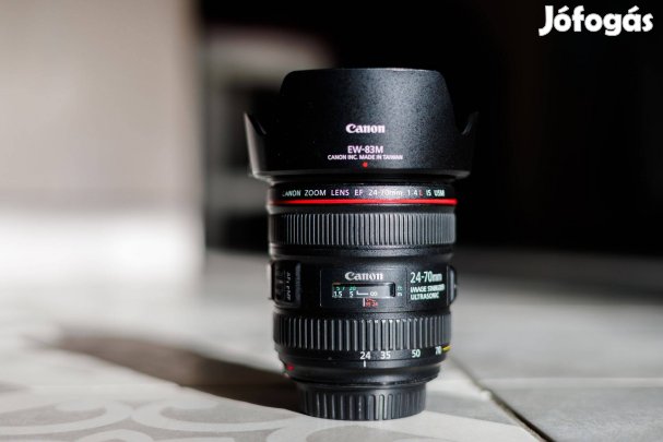 Canon EF 24-70 f/4L Is USM Macro objektív