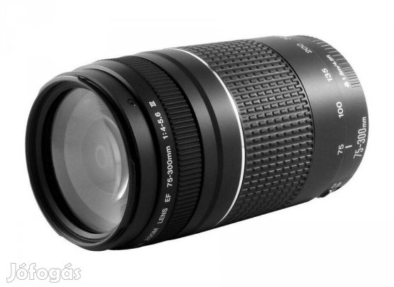 Canon EF 75-300 III objektív 75-300mm | 6 hó magyar garancia!