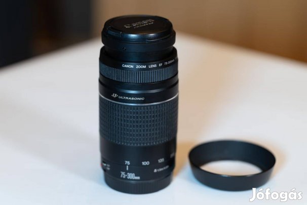 Canon EF 75-300mm 75 300 III USM objektív. Szállítás egyeztetés után!