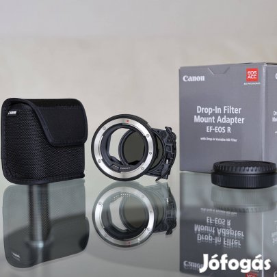Canon EF-EOS R adapter Drop-In Variable ND szűrővel - Újszerű -
