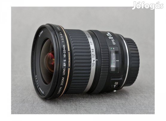 Canon EF-S 10-22 USM objektív 10-22mm | 6 hó magyar garancia!